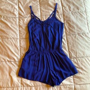 Royal blue Express romper